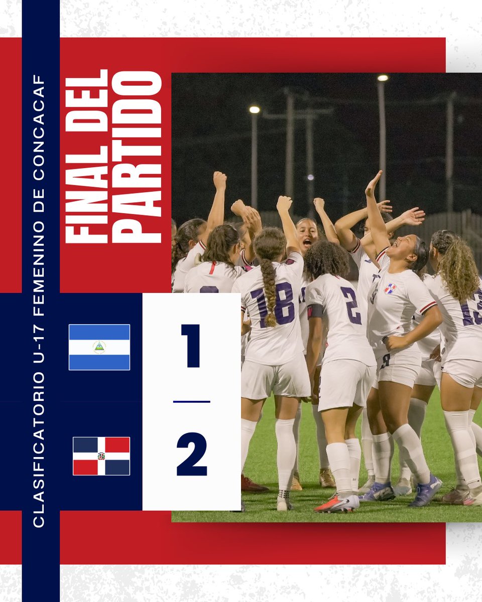 ¡INVICTAS Y PRIMERAS DE GRUPO! ¡VAMOS QUISQUEYANAS! 🙌🏻🇩🇴🥳⚽️