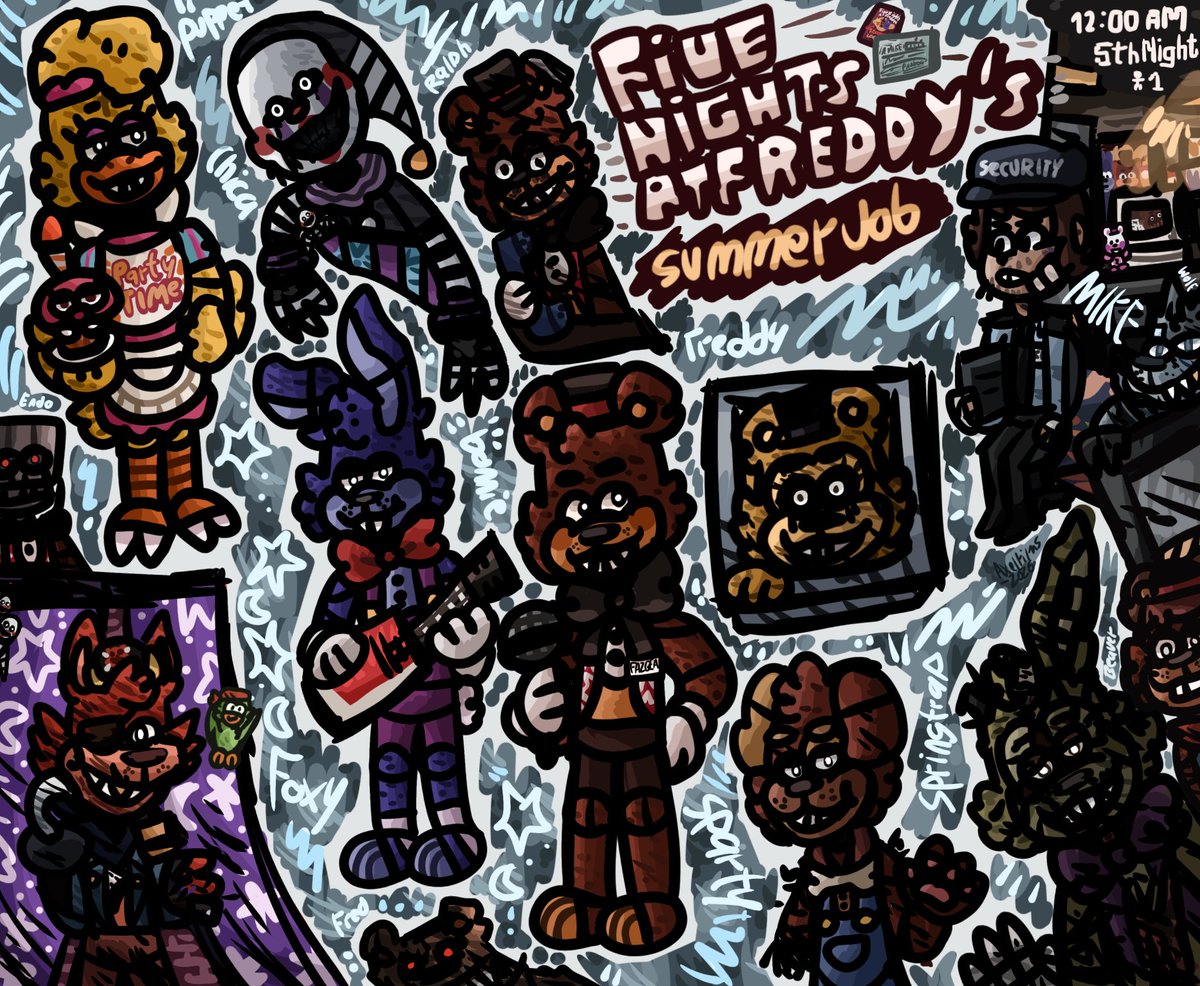 axelfilms22's tweet photo. my own reimagined of fnaf 1
#fnaf1 #fnaf #fnafart #fivenightsatfreddys
#freddyfazbear #bonnie #chica #fnafbeta #michaelafton #foxy #sparkythedog #sparkyfnaf #puppet #digitalart
#springtrap #fnaffanart #hybridanimation #chuckecheese
#lowpoly #webcore #fnafau
#fivenightsatfreddys1 https://t.co/OBZi9S9zuN
