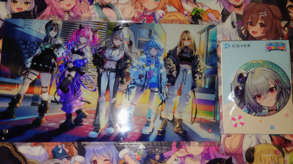 ホロナツ缶バッジセット追加とFGのアクリルパネル買ってきたよ！ 私が1