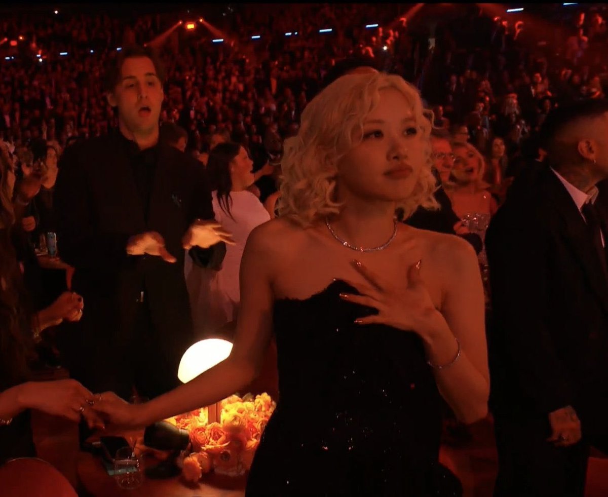 ROSÉ stuns in a 3rd look at tonight's #Grammys.