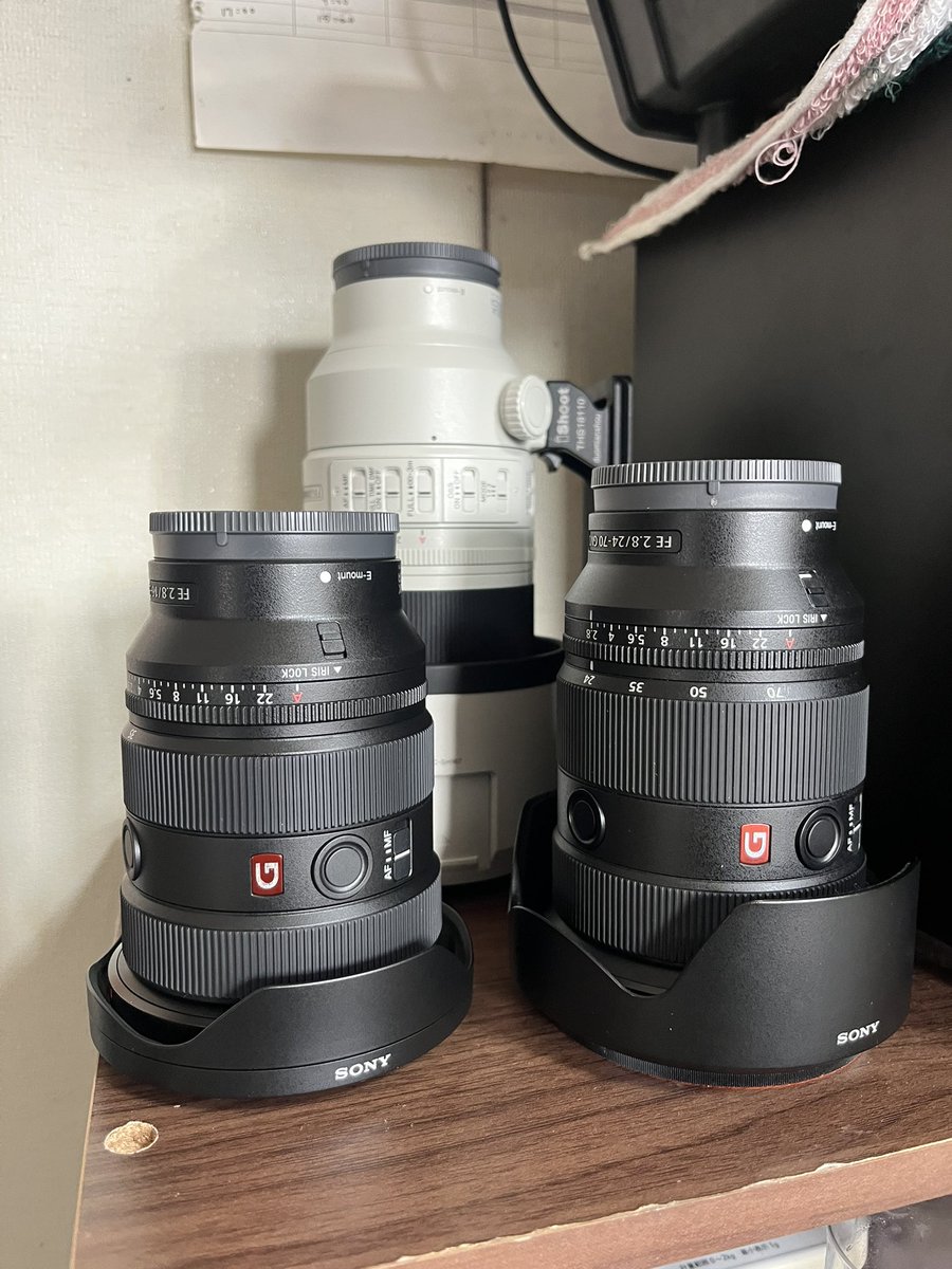 StudioA1971's tweet photo. #アルファホビー部 #SONY #GM2
買っちゃった!!
もう何も買えないけど
これて GM2の大三元全て揃って
後は写真撮りまくるだけ(*^^*) https://t.co/mcUYtDzBxb