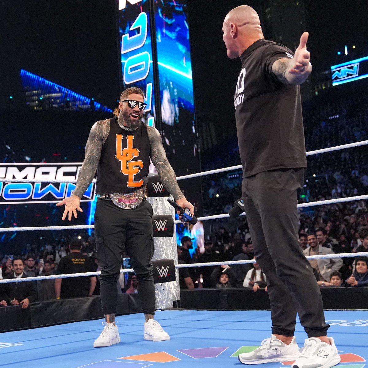 Earnin’ my respect. Ꮺ NOT ½ @WWEUsos tweet media