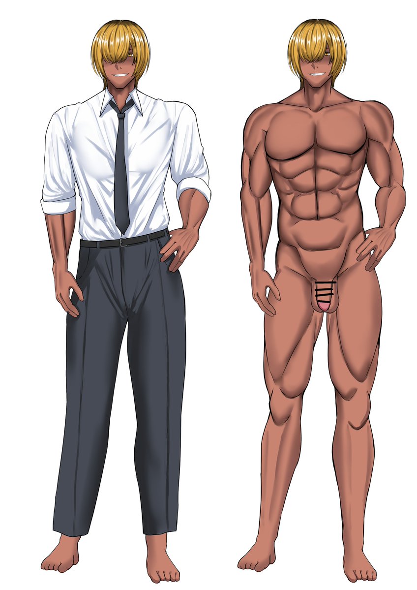 四月までにできれば三月までに完成させたいNTR同人の表紙ラフとキャラ表 