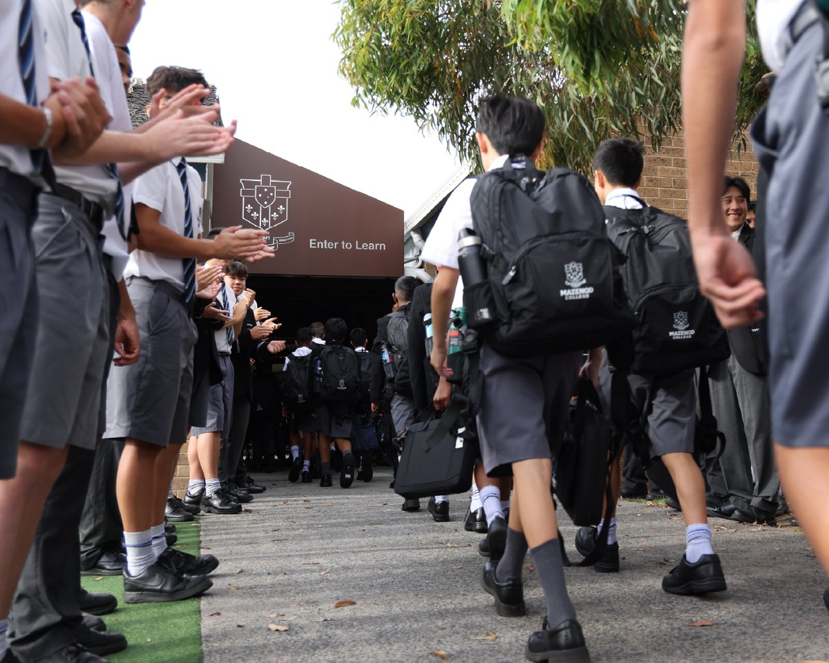 A memorable first step into secondary school.Our new Year 7 students began their Mazenod journey on Friday, arriving with families, meeting new classmates and settling into life at the College. We’re excited to have them with us.