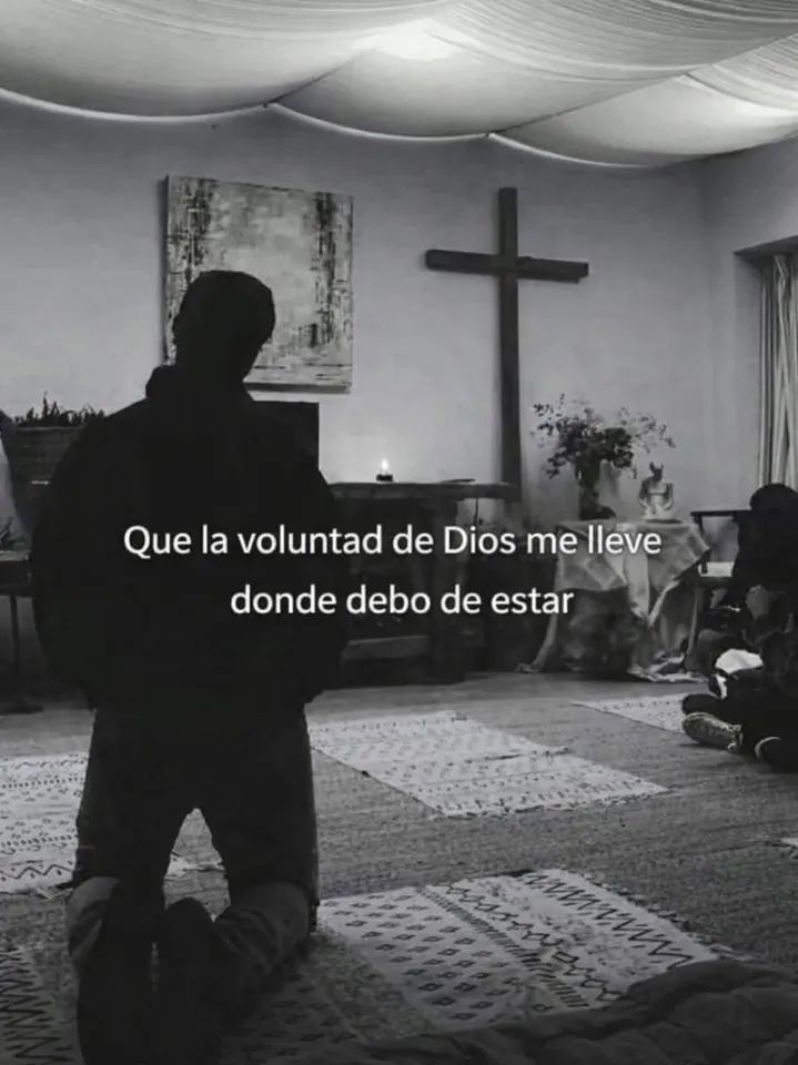 Que sea la voluntad de Dios y no la mía 🙏
