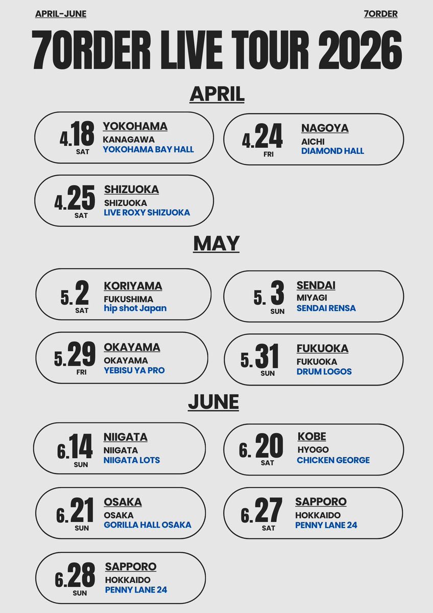 7ORDER (@7order_official) / Posts / X