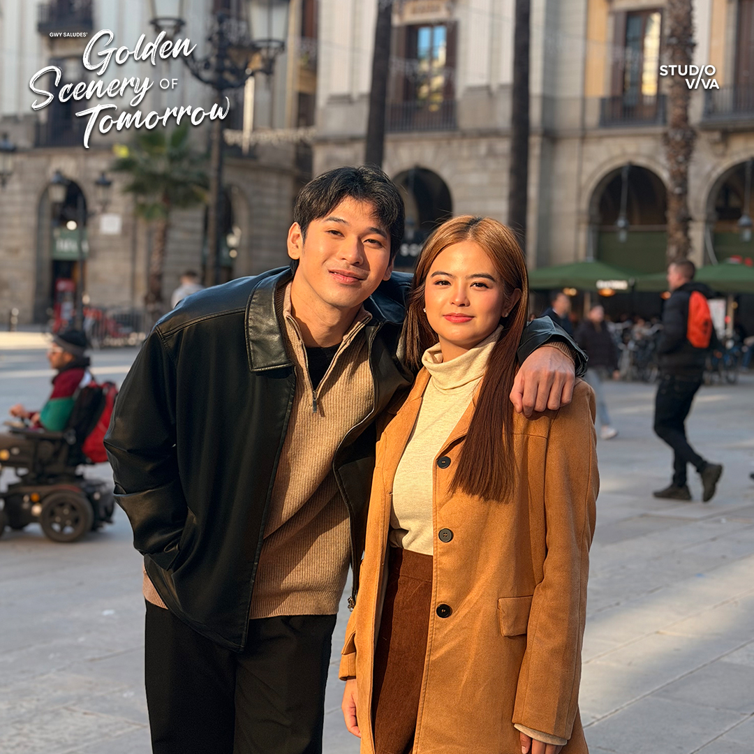 StudioVivaPH's tweet image. ViArkin, natagpuang masaya sa piling ng isa’t isa sa Spain.

Catch the latest episode of Golden Scenery of Tomorrow, streaming only on Viva One! share.vivaone.ph/GoldenSeneryOf…

#GoldenSceneryOfTomorrow
#GSOTTheArchitectAndTheMusician
#BeaBinene | #WilbertRoss
#WilBea | #ViArkin