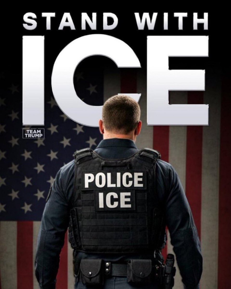 I want to pledge my support to the ICE team they are making AMERICA SAFE AGAIN