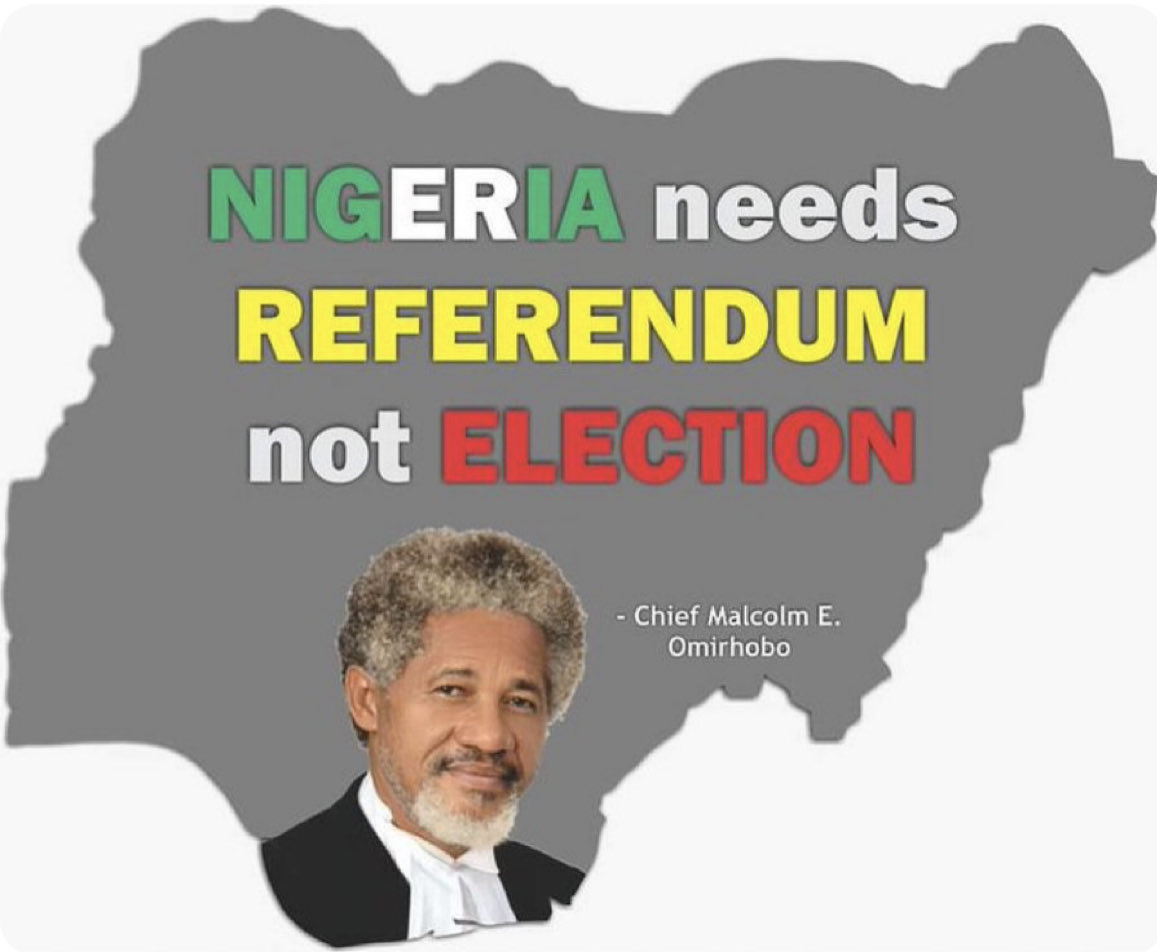 Breaking 💯 
Nigeria needs a referendum not an election. It appears no one is in charge of the country 
The so-called Yoruba president visited Nigeria from Turkey and has left again to France.

Disintigrate Nigeria, it is not working &amp; will never work even in the next 50 years