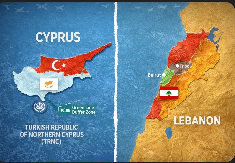 Europe Failed Lebanon. Turkey Contained Cyprus.

Turkey managed the Cyprus crisis by imposing a hard reality: a clear military line, a single deterrent power, and an end to internal war. The island was not solved, but it was stabilized. The conflict became frozen instead of