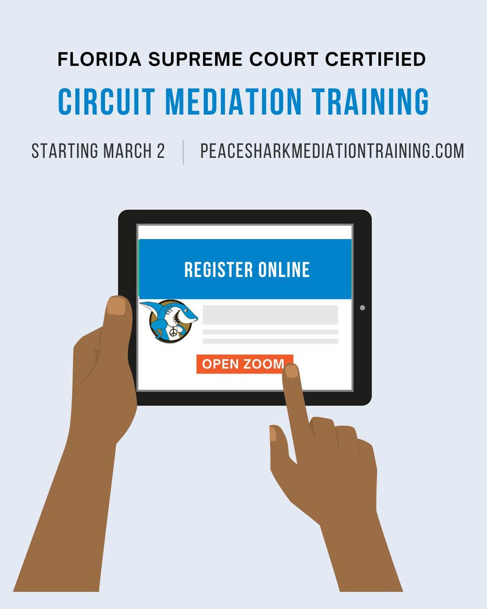 Circuit Mediation Training Coming Soon...
.
.
#MediationSkills #MediationTips #ConflictResolutionTraining #MediationTechniques #NegotiationTraining #CommunicationTraining #ConflictManagementTraining #MediationProcess #MediatorCertification #MediationCourse #MediationEducation