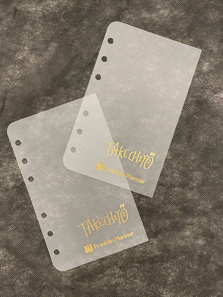 たけちよ様（@takechiyo987） ×Franklin Plannerコラボ・バインダー第2