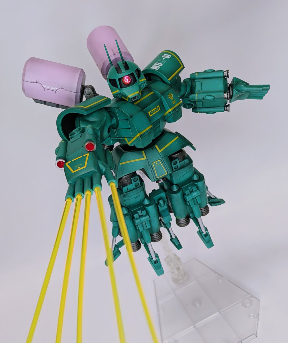 お昼休みに一枚だけ模型写真を貼ろう ララァ専用タコザク ｢大佐、邪魔