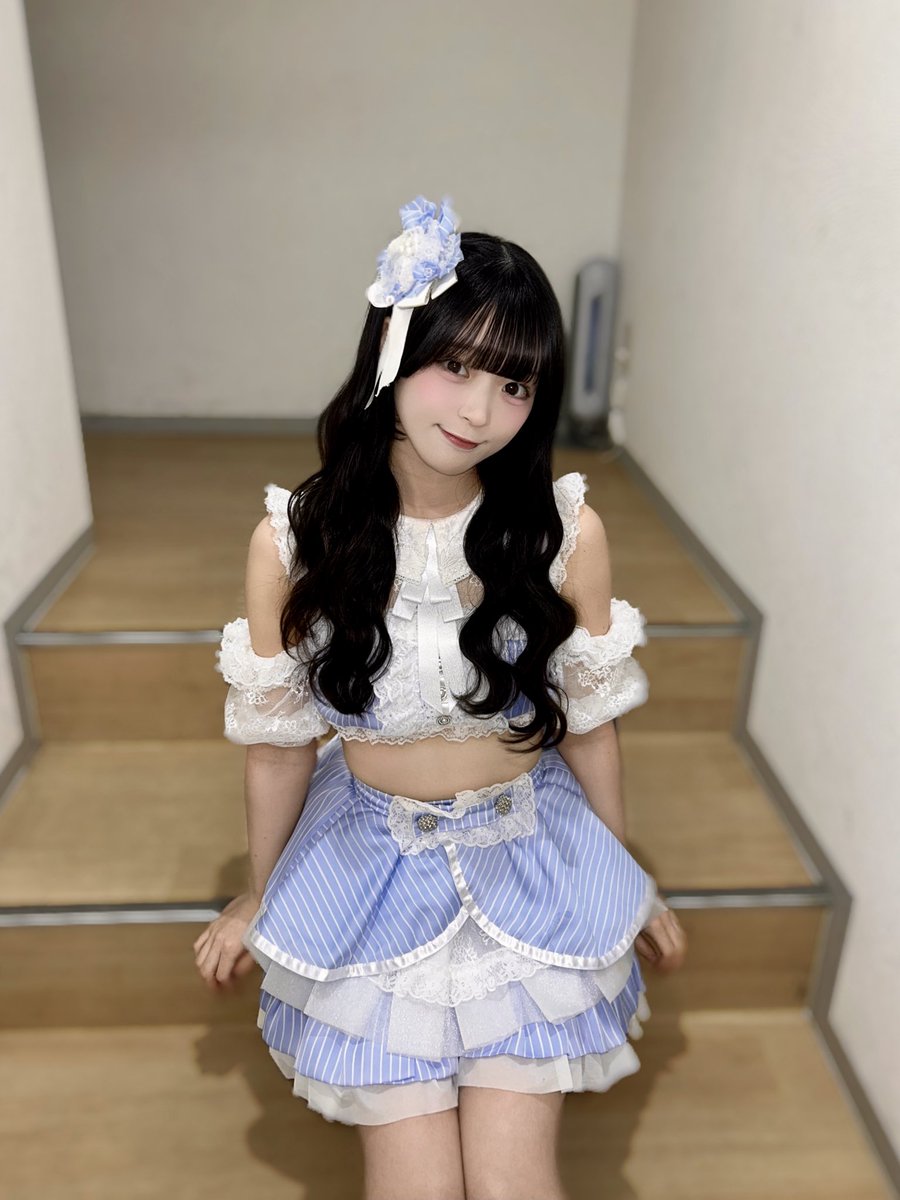 Post by 豆塚あみ (きゅ〜くる) on X: 水色すき