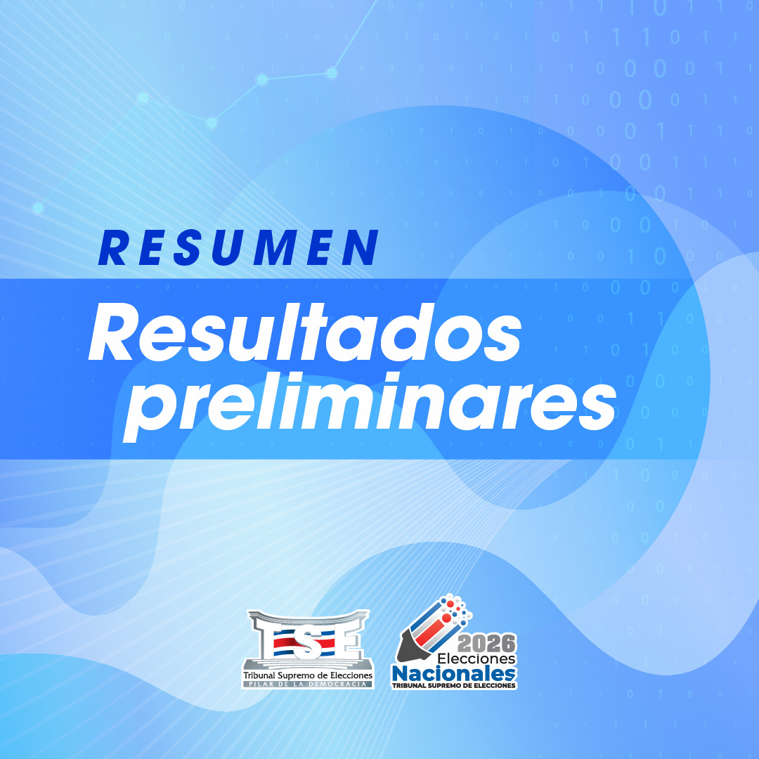 TSECostaRica's tweet photo. Siga en nuestra página web los resultados preliminares.
Los cortes se emiten cada 15 minutos, aproximadamente, según se reciba la información de las JRV.
📊 https://t.co/Nc7iMTjTux https://t.co/oUfJsvKJeH