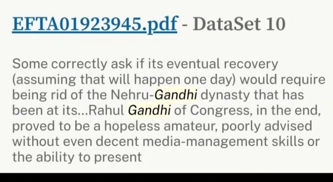 😭 even eipstein knew him.