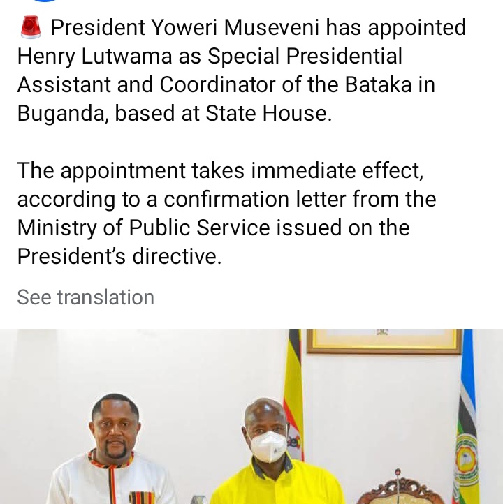 My lovely kingdom <a href="/BugandaKingdom_/">Buganda Kingdom</a> this is not good for our beloved kingdom, the great Busoga have been a victim of such appointments.. 🙏🙏
Nze nga Omuganda eyaleddiira Ekinyomo.