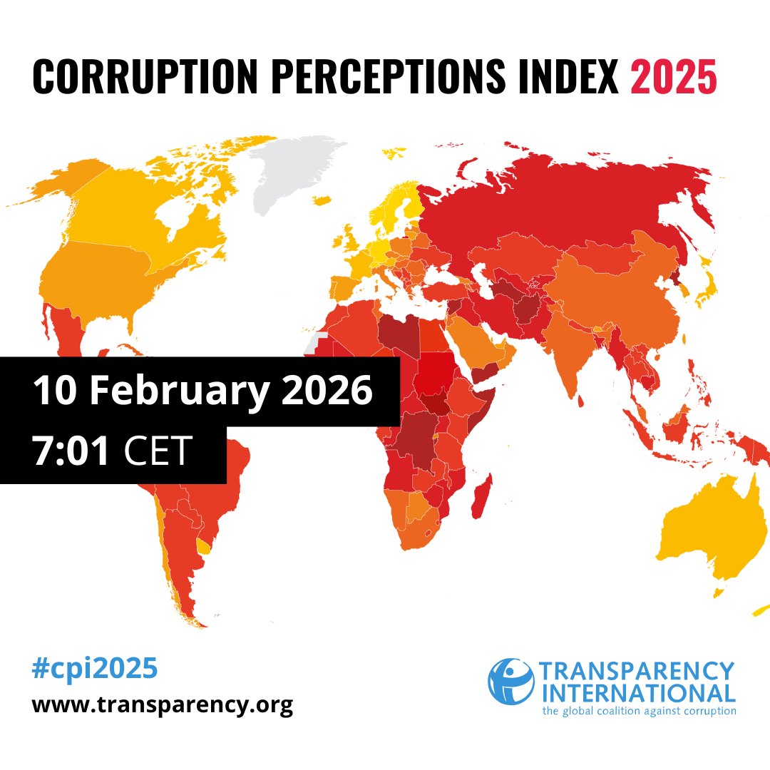 Transparency International tweet media