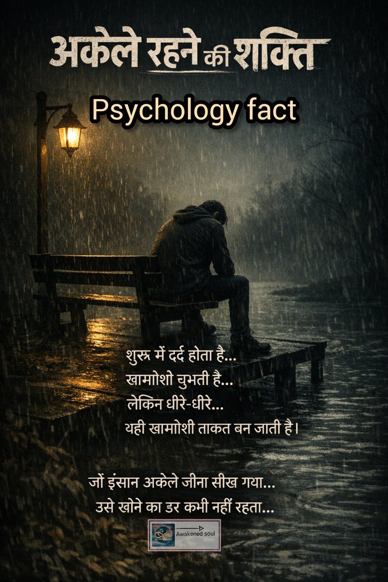 "अकेला हूँ… लेकिन कमजोर नहीं,
क्योंकि मैंने खुद को अपना सहारा बना लिया है!"

"दुनिया भीड़ में ताकत ढूंढती है…
और मैं अकेले में ताकत बनाता हूँ।"

"अकेलापन मुझे डराता नहीं…
ये मुझे focus सिखाता है।"

"जब कोई साथ नहीं होता,
तब असली version निकलता है 

"लोग कहते हैं अकेला मत रहो…