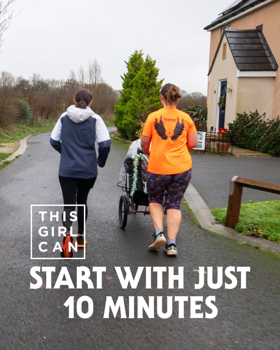 TGCRunning's tweet photo. Life is busy! 🕣

We get it, so why not start by finding a ten minute pocket in your day to move your body. What are you doing in your ten minutes today?

#ThisGirlCan https://t.co/bTFp7WrWpu