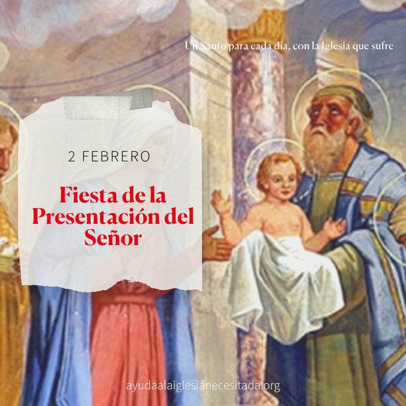 #FelizLunes Celebramos la Fiesta de la Presentación del Señor. 40 días después de Navidad, Jesús fue llevado al Templo por María y José, lo que se convirtió en su encuentro con el pueblo creyente. Así se manifestó como luz para alumbrar las naciones y gloria de su pueblo, Israel.