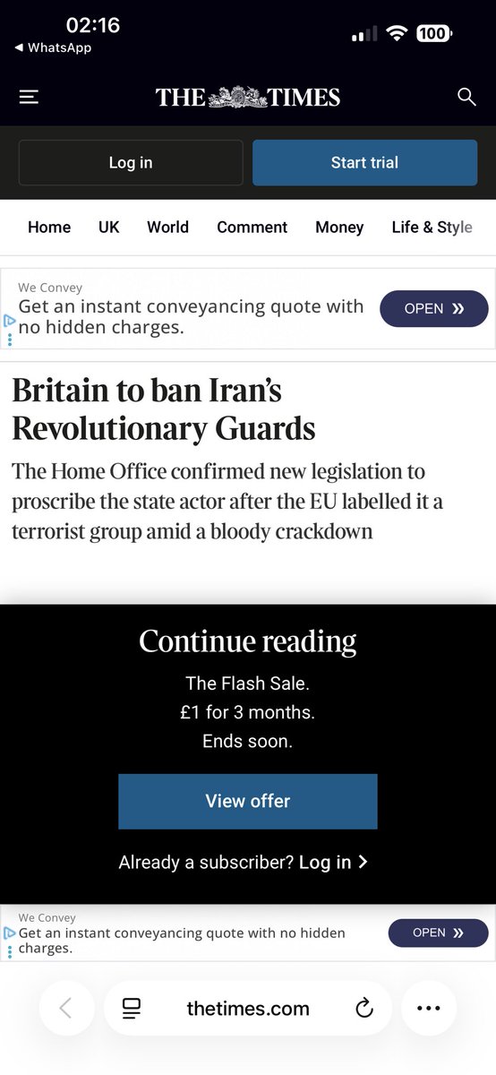 Finally the UK response. Thinking of <a href="/Vahid_Beheshti/">Vahid Beheshti وحید بهشتی</a> today who was on hunger strike for 72 days and camped outside the UK Foreign Office in Whitehall for 1,076 days campaigning to put the IRGC on the terrorist list. Your work was not in vain brother. 
#IranMassacre