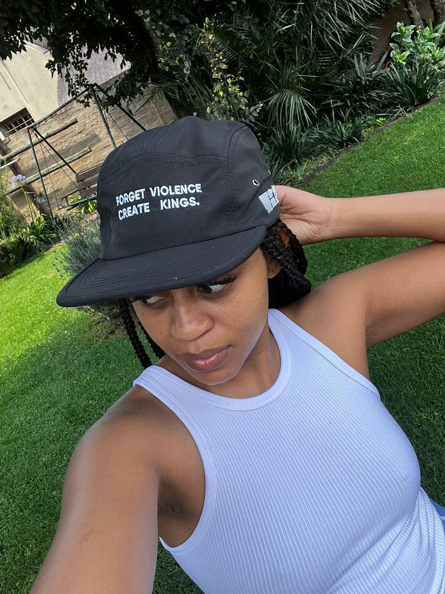 #EffVeeSeeKay Black phrase out 5 panel cap finished in crisp white embroidery:

Shop now: fvcklifestyle.co.za/products/5-pan…