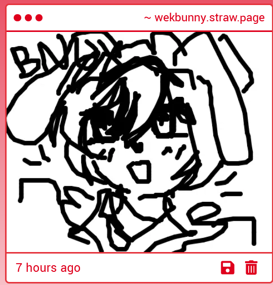 wek 🍮🐇 bunnygirl vtuber tweet media