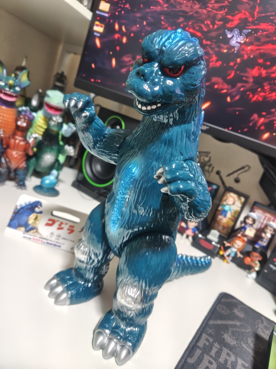 久々のマルサン購入品 ゴジラ1974 450サイズ 当時ハンズ渋谷にて 購入