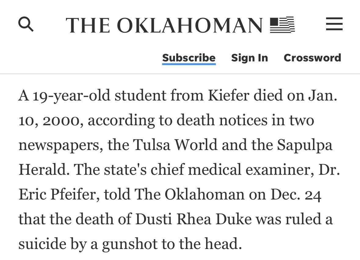 Eng_china5's tweet image. According to background information related to the Epstein case, a minor identified as Dusti Rhea Duke accused Donald Trump of raping her when she was 14 years old, in 1994.

Five years later, she filed a complaint, and two weeks later, she was found dead with a gunshot wound to…