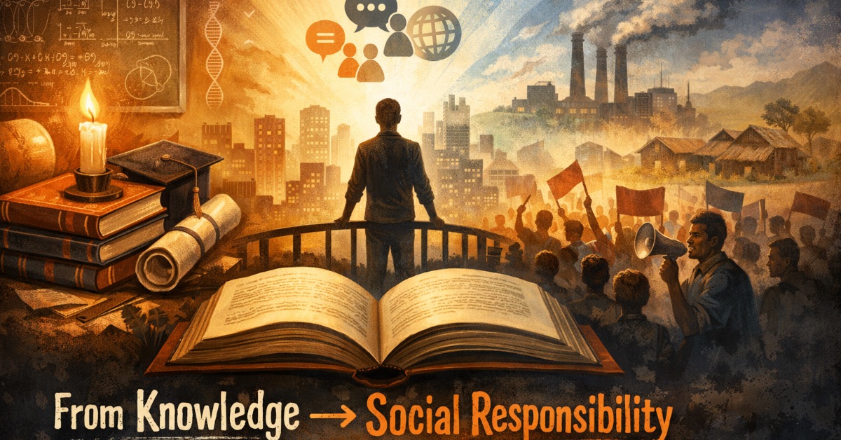 SetitMedia's tweet image. Who Is an Intellectual? Education, Knowledge, and Responsibility -  
 setit.org/who-is-an-inte…  | The Word and Its History
In Europe, the figure of the intellectual takes shape when knowledge ceases to be a private possession and becomes a public voice. It does not coincide w...