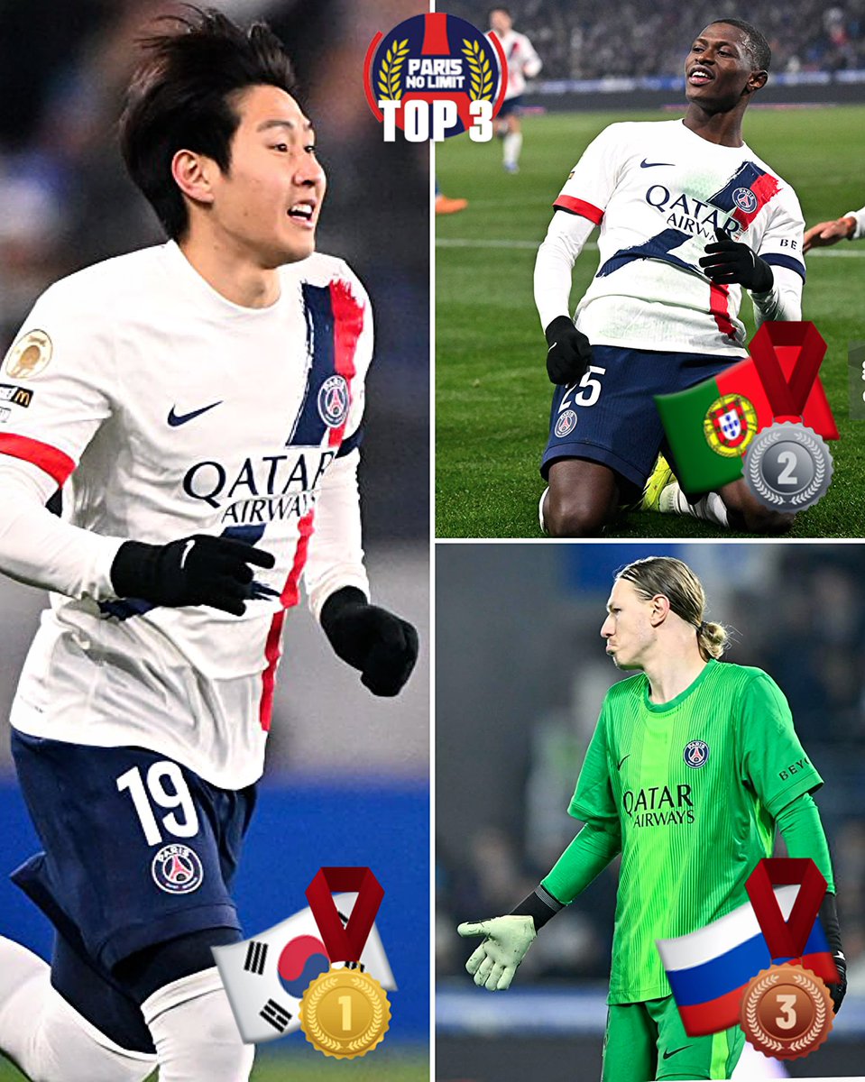 ❤️💙📣 TOP3️⃣ Vs Strasbourg !

🥇🇰🇷 Kang-In Lee
🥈🇵🇹 Nuno Mendes ⚽️
🥉🇷🇺 Matvey Safonov
4️⃣🇫🇷 Warren Zaïre-Emery 🅰️