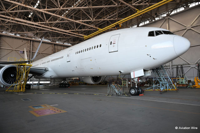 世界最古の777-300ER、JAL JA732Jが3月初旬のフェリーアウトに向けて