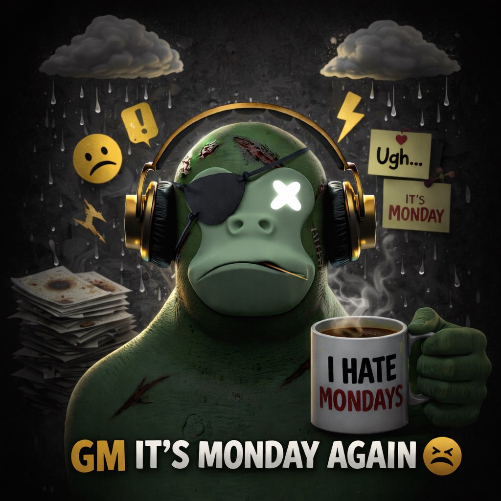 GM ☀️
Nice buy today from <a href="/tj_dblu/">AZcryptoTJ</a>!
This clean zombie with gold headphones just sold for 1.92 $SOL on MagicEden 🧟‍♂️🎧💛🚀