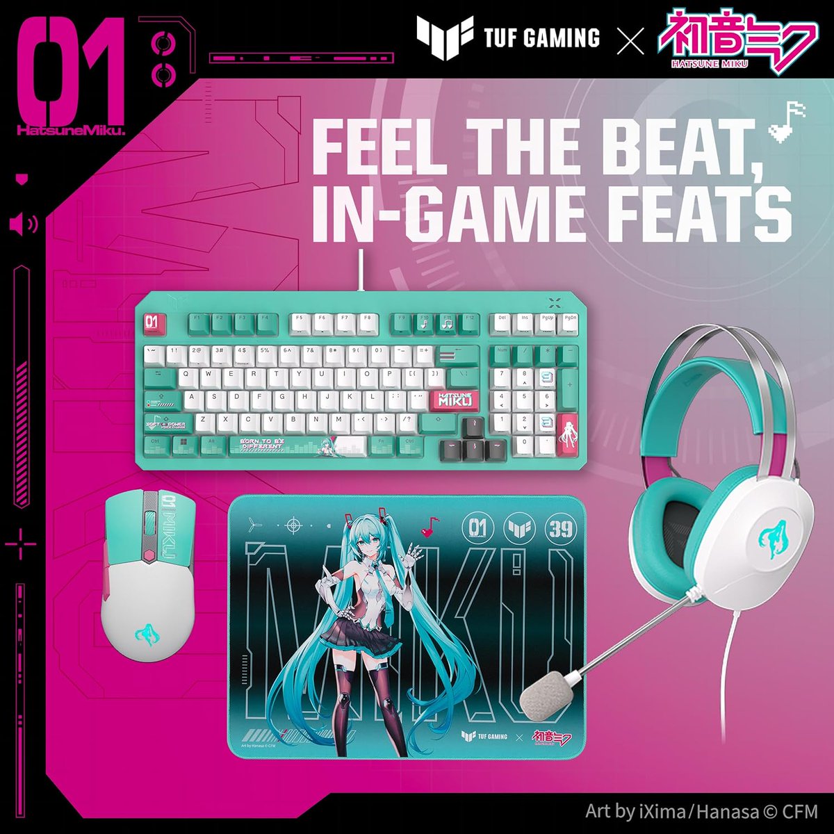 みっくみくにしてやんよ ＼ ASUS「TUF Gaming」x「#初音ミク」 コラボ