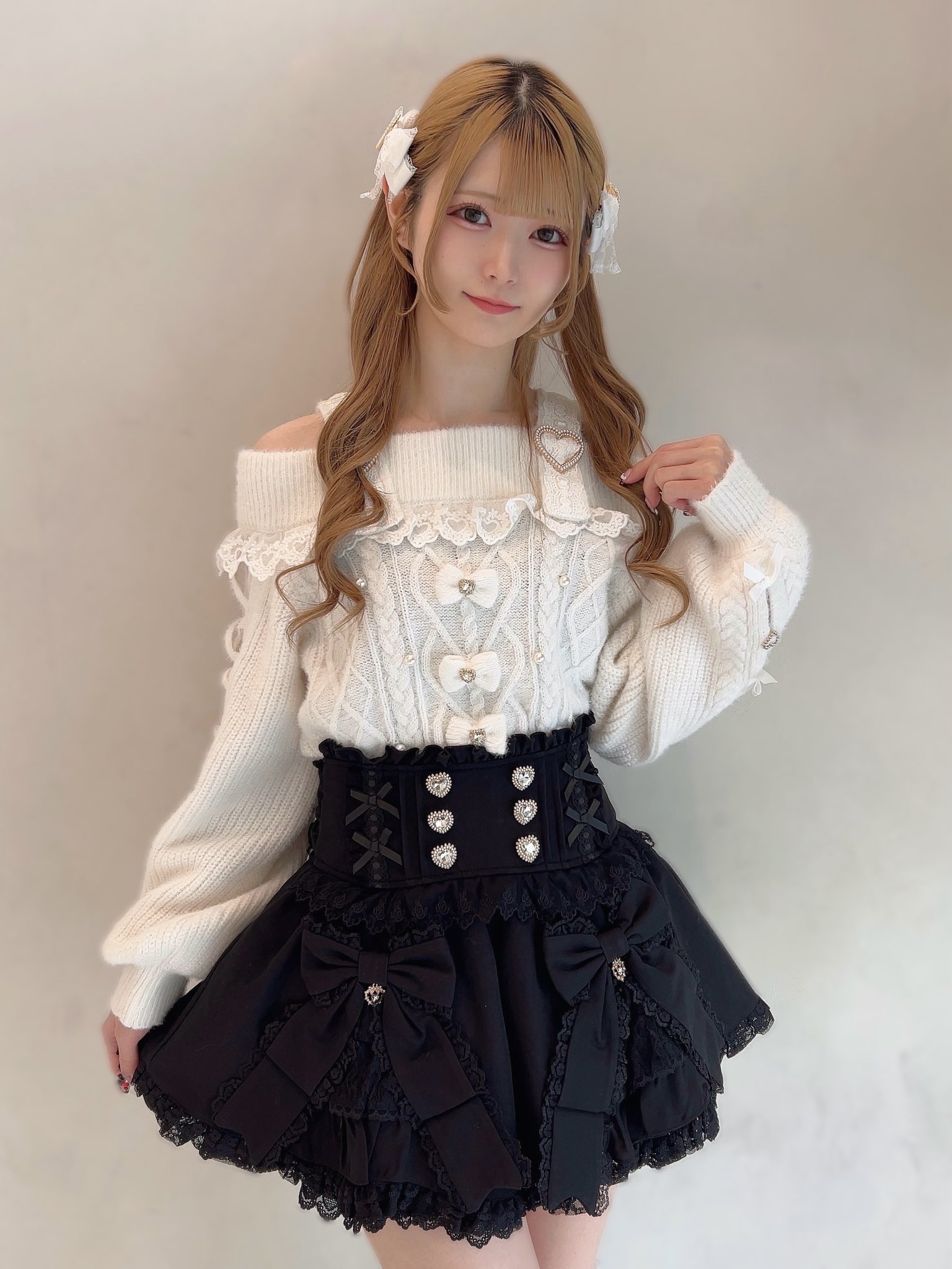 LIZLISA フロントフリルリボンスカパン LIZ LISA on X: 