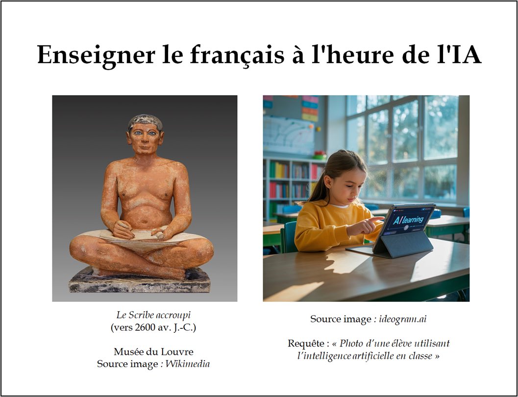 À l’heure de l’IA, passer d’une culture de l’écrit à une culture de l’écriture : l’enseignement du français à la croisée des chemins dans un webinaire AFEF via <a href="/cafepedagogique/">Le café pédagogique</a>  cafepedagogique.net/2026/02/02/qua…