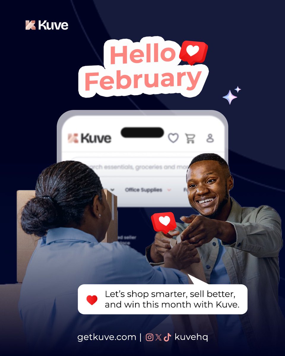 kuveHQ's tweet photo. February is for building, selling, and winning. 💪
Let’s do it the smart way with Kuve.

Link in bio or https://t.co/Wp7rGRTVQA

#Kuve https://t.co/ufeQfIk5Bk