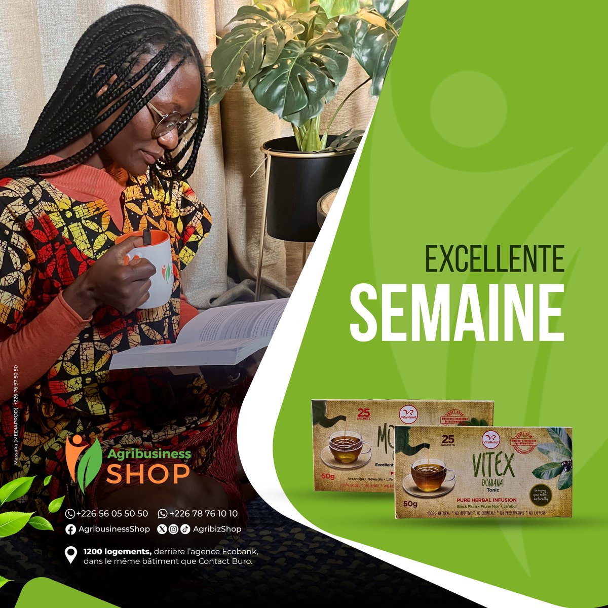 Très bonne semaine à toutes et à tous.

#AgribusinessShop, le meilleur de chez nous !