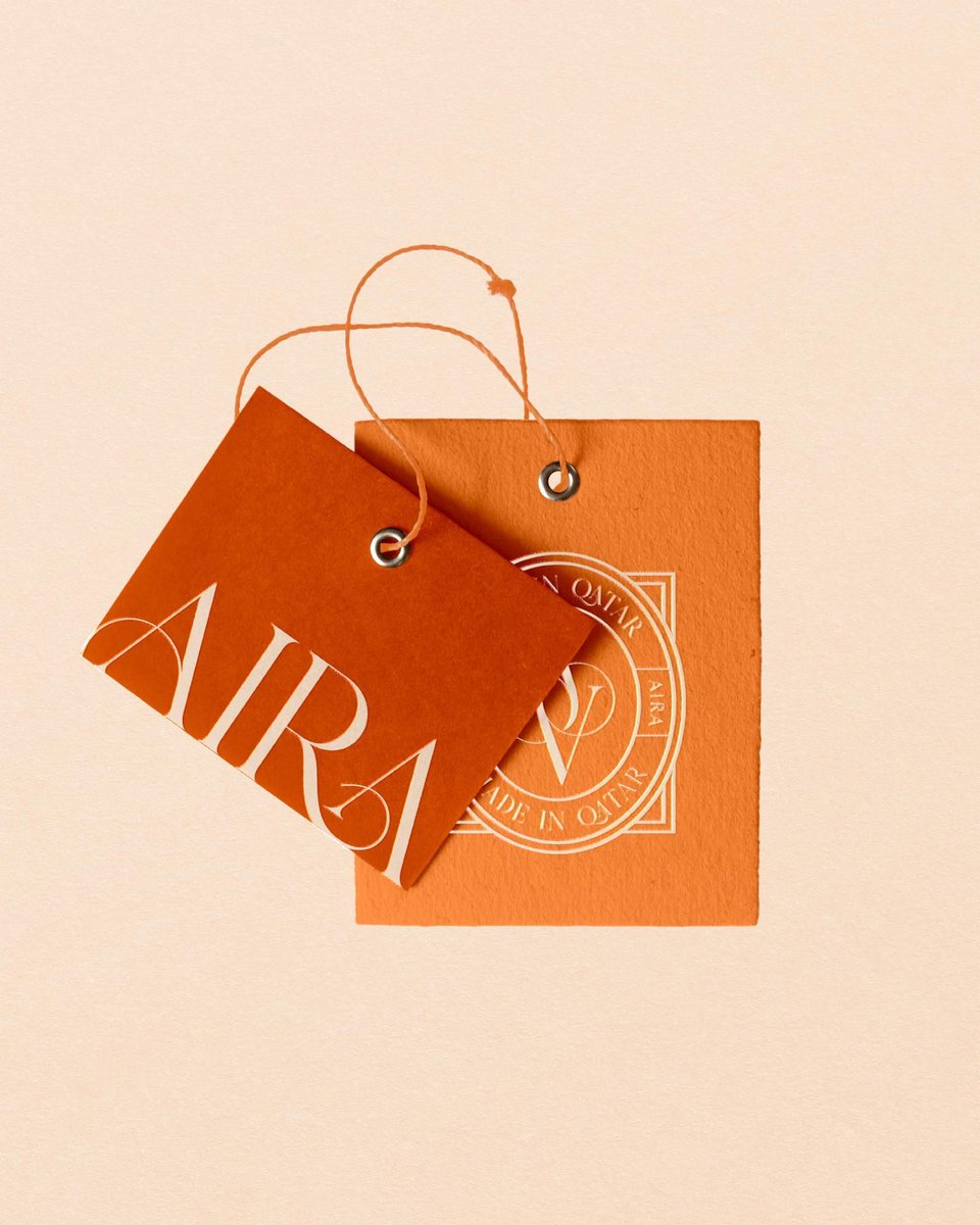BundlDesigns's tweet photo. AIRA is a luxury modest wear brand designed for modern women who value elegance, refinement, and confidence. 🤍
The brand identity design features refined typography, warm orange tones, and structured compositions inspired by timeless luxury fashion. https://t.co/TsqAOCeYvx