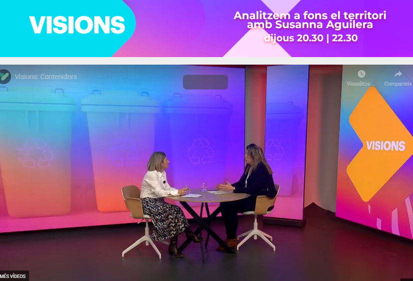 cresidusvo's tweet photo. 📺 Us compartim el programa Visions: Contenidors @vallesvisio  Amb la participació de Lourdes Ariza, directora de l’Àrea de Negoci de l’empresa pública del Consorci, Servesi Ambientals del Vallès Oriental ♻️🌍
✨ Vídeo: https://t.co/nPSeP0rwDE https://t.co/nWqOpiuGCi