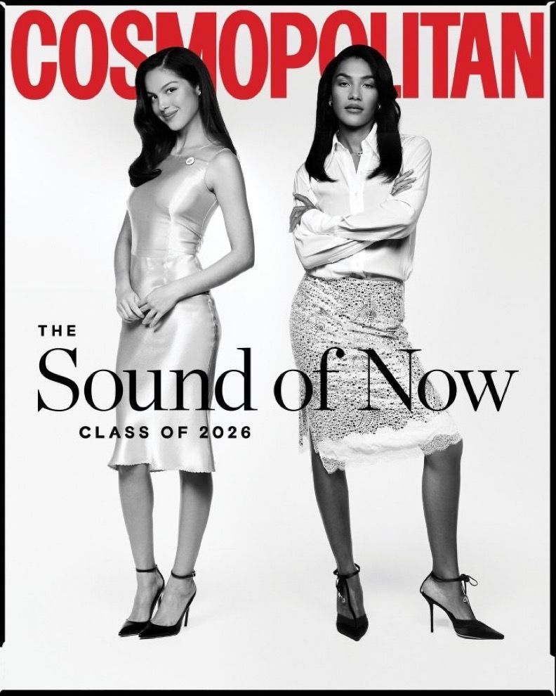 spinorbinmusic's tweet image. Olivia Rodrigo and Olivia Dean stun together on the cover of Cosmopolitan ✨🔥

Two Olivias, double the star power 👑💫
#OliviaRodrigo #OliviaDean #Cosmopolitan #CoverStars