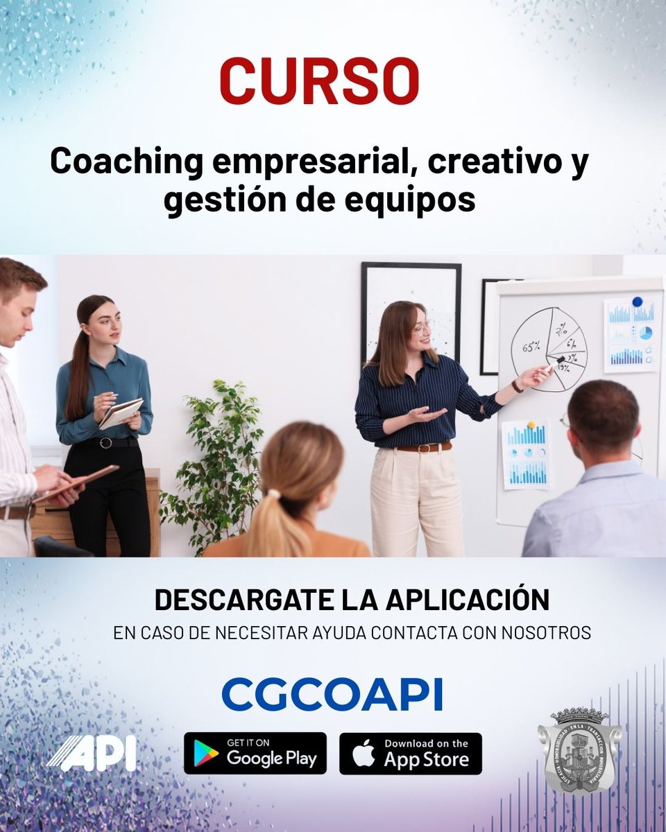 ¿Gestionas un grupo o lideras un equipo? 🧐 Pasa de ser "jefe" a Líder Coach con nuestro curso de Coaching Empresarial y Gestión de Equipos (15h). 🚀

✅ Herramientas creativas. ✅ Alto rendimiento. 

📧 cgcoapi@consejocoapis.org 📞 91 547 07 41

#Liderazgo #Management #Coaching