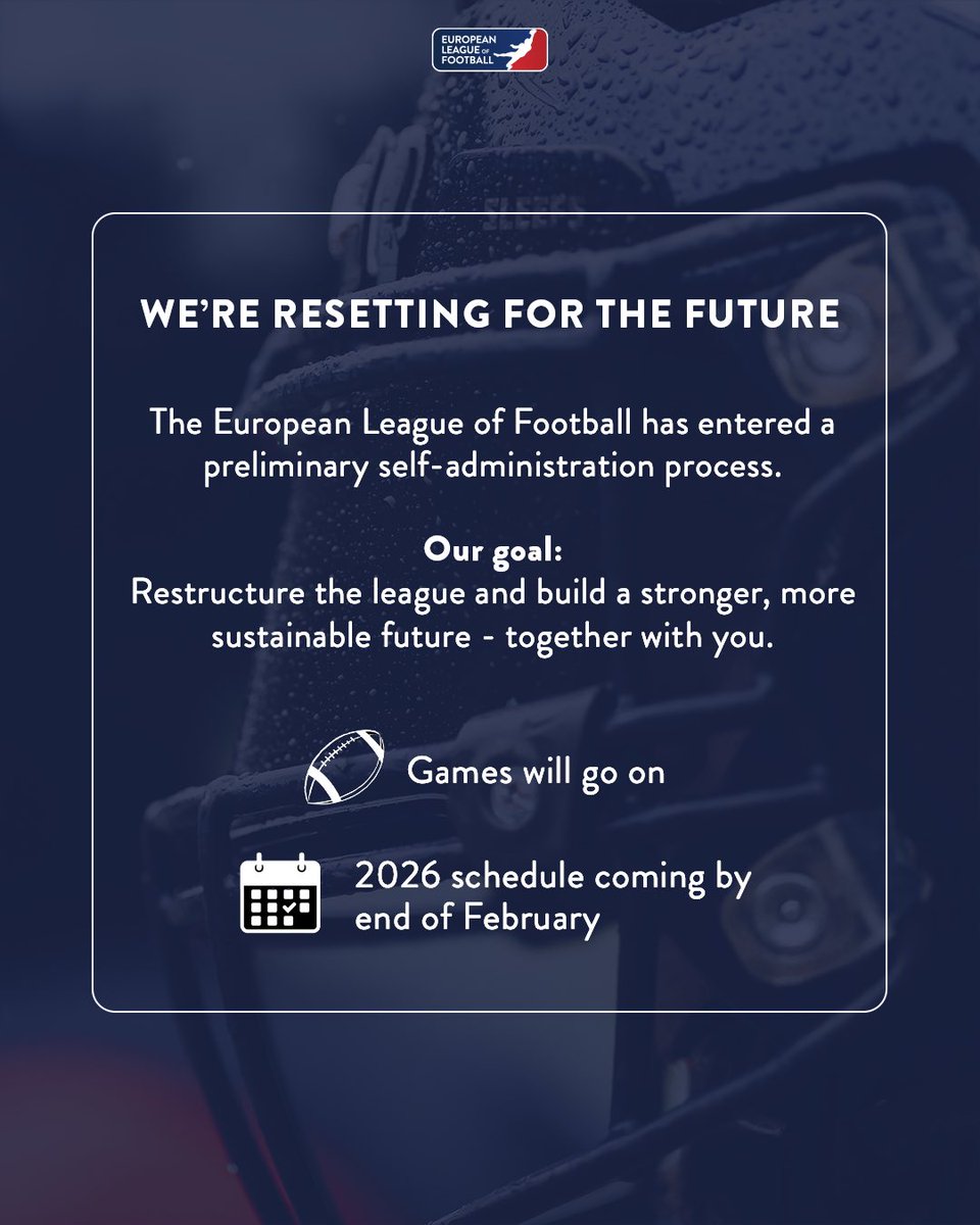 European League of Football tweet media