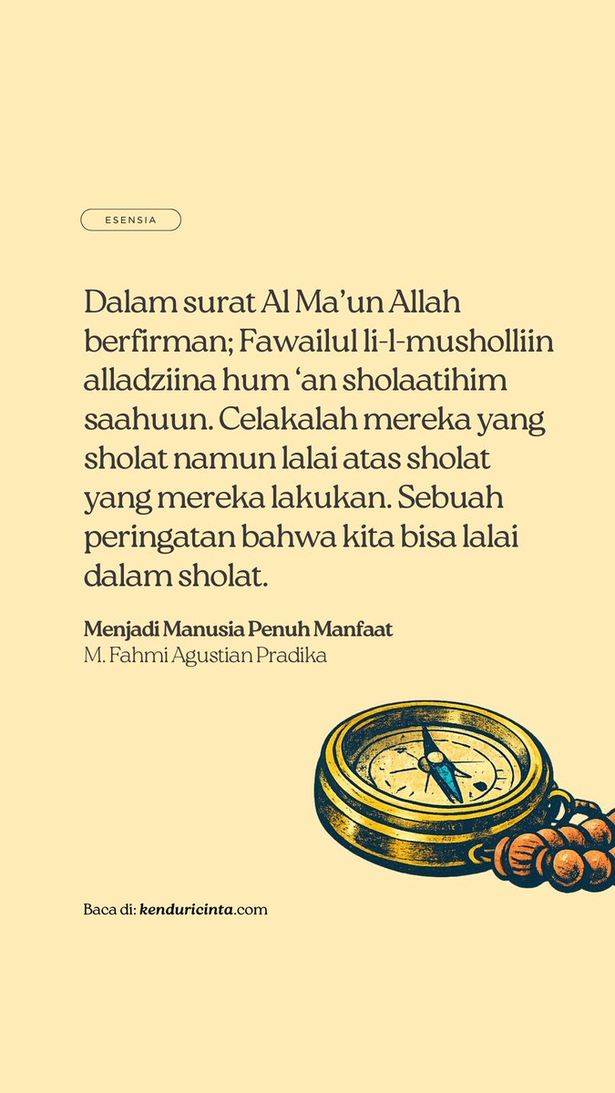 Tulisan terbaru saya di <a href="/kenduricinta/">Kenduri Cinta</a> 

— kenduricinta.com/menjadi-manusi…