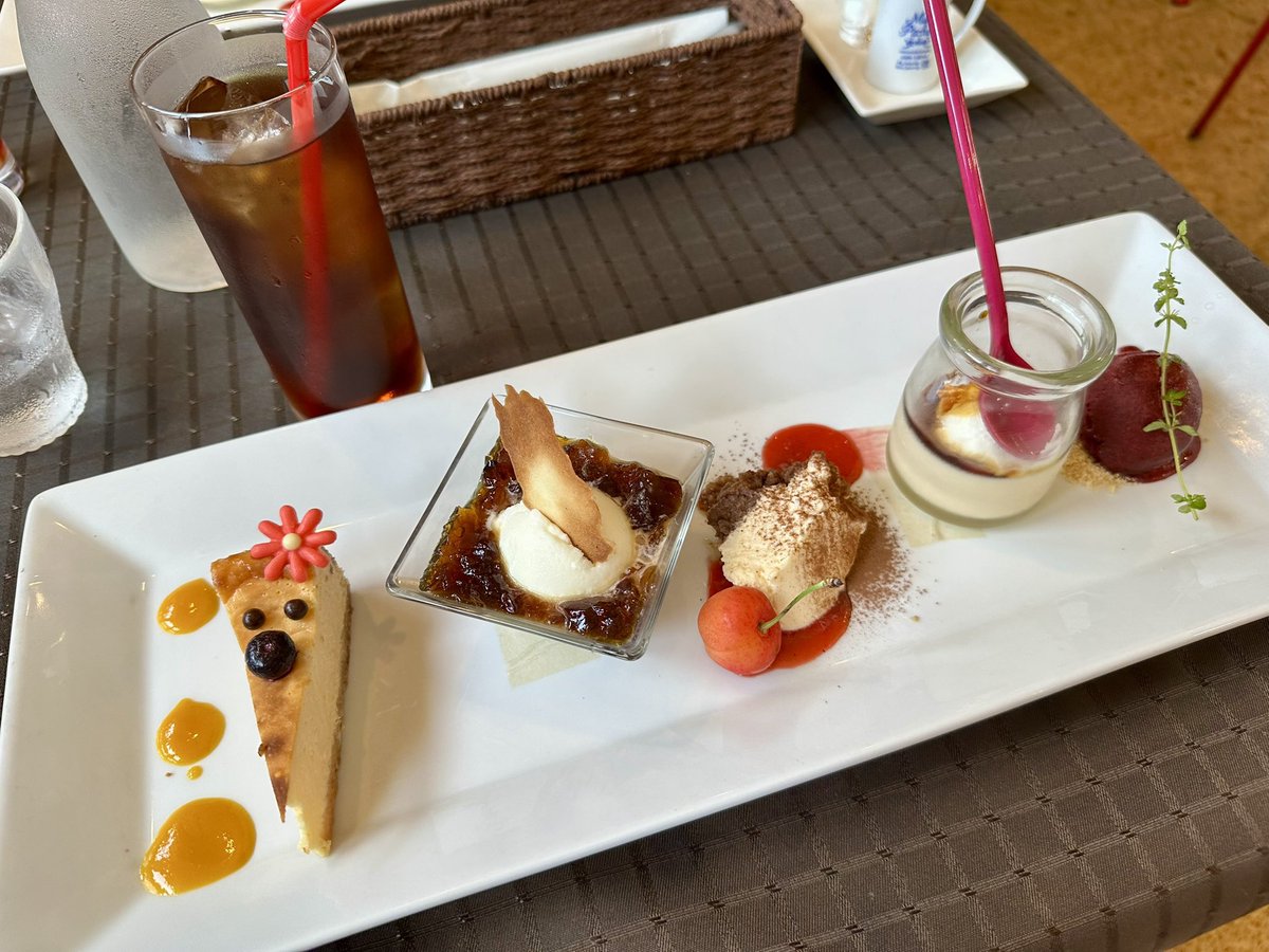 幸せ時間🍅🍝🍨🍰💕

#カフェ　#ありがとう