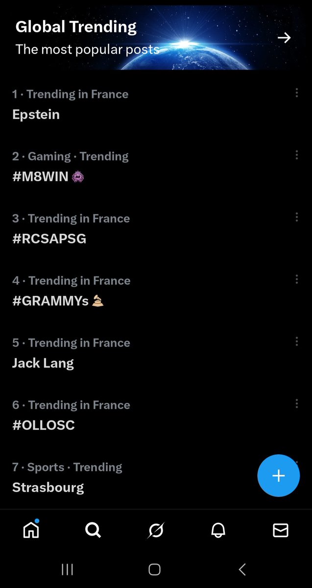 StarsVirid's tweet photo. VPN used to see what's trending in each country. I fully believe that the US is censoring any mention of the #EpsteinFiles on multiple social media's. https://t.co/uYcOuFq7JU
