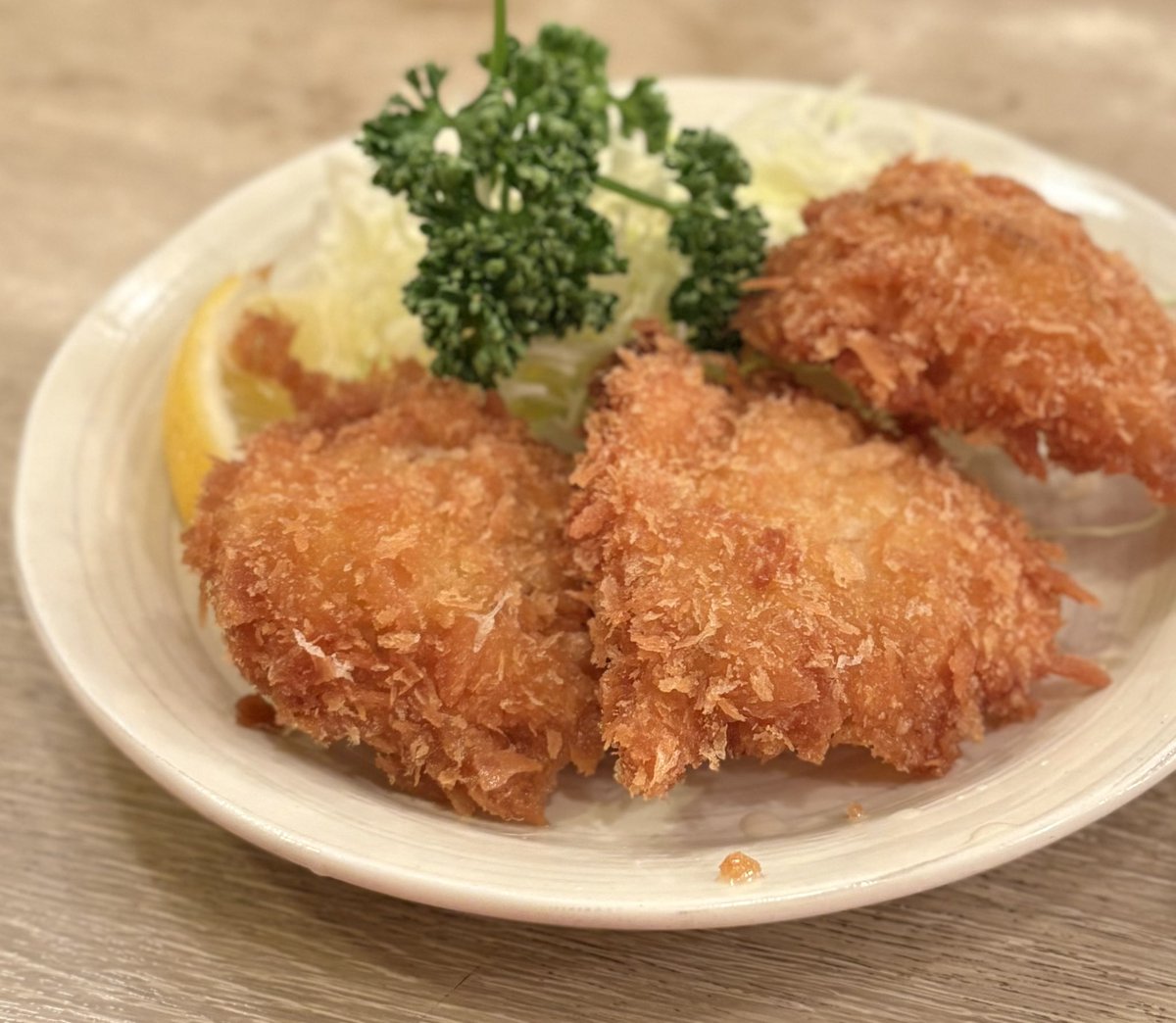 ホタテのフライ👶✨