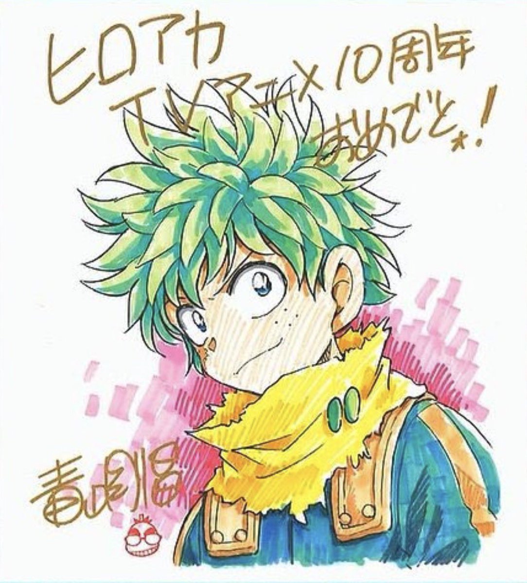 CNP___boxoffice's tweet image. 青山先生が描く他作品キャラシリーズ