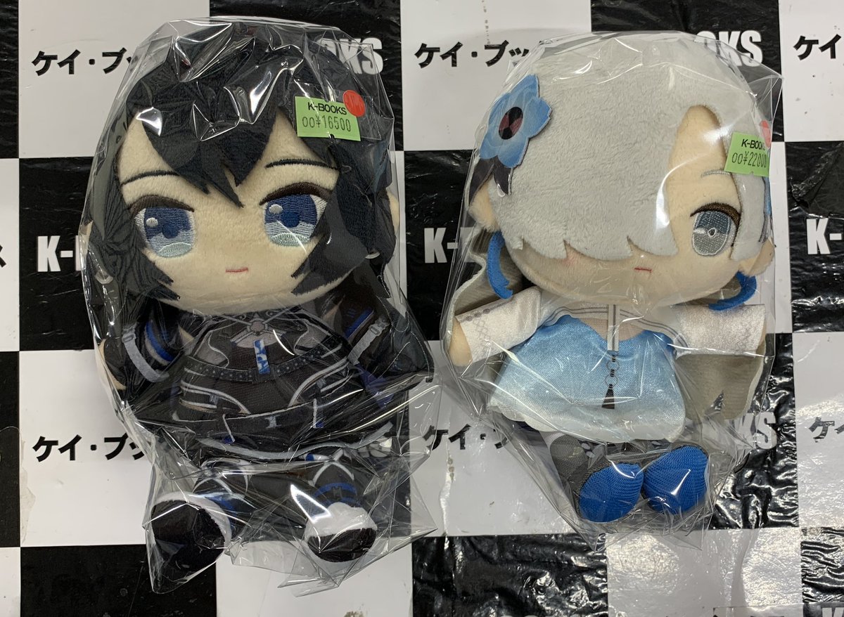 入荷情報】 #神椿スタジオおすわりぬいぐるみ幸祜さん、ヰ世界情緒さん